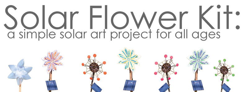 solar flower kit